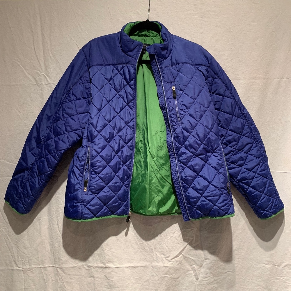 Land's End blue winter jacket